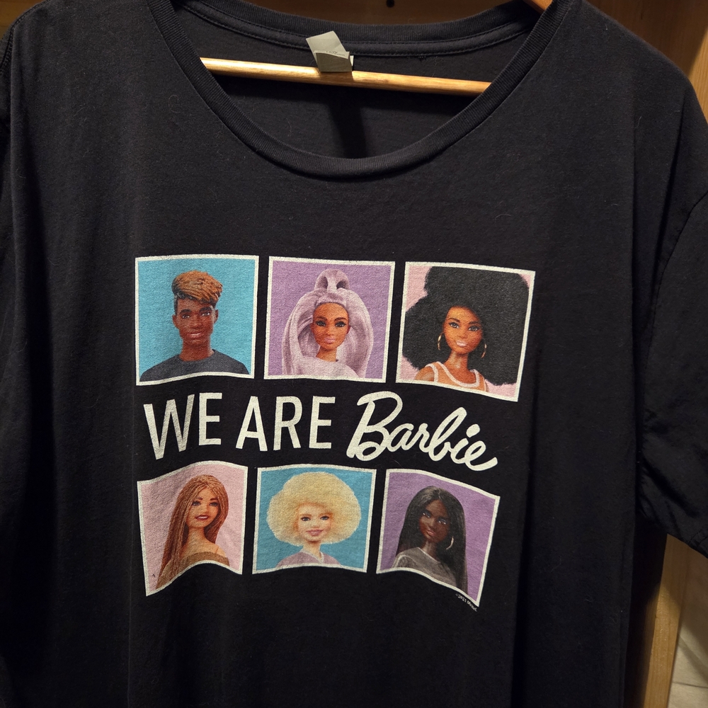 Barbie Graphic Short Sleeve Tee - Black - Picture 2 of 3